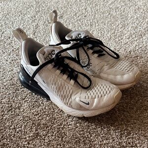 Nike White and Black Athletic Shoes